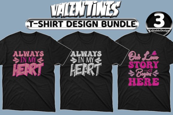 Download Best Valentine's T-shirt Design Bundle-5 - Valentine Collection