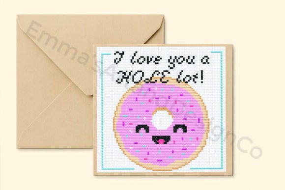 Download Stitched Valentines Day Card - Valentine Collection
