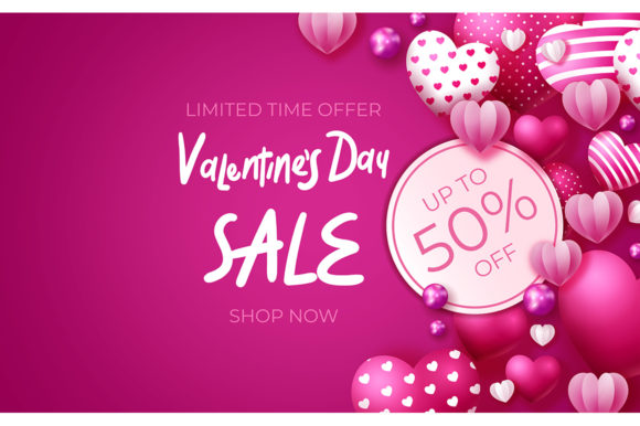 Download Valentines Day Sale Vector Banner - Valentine Collection