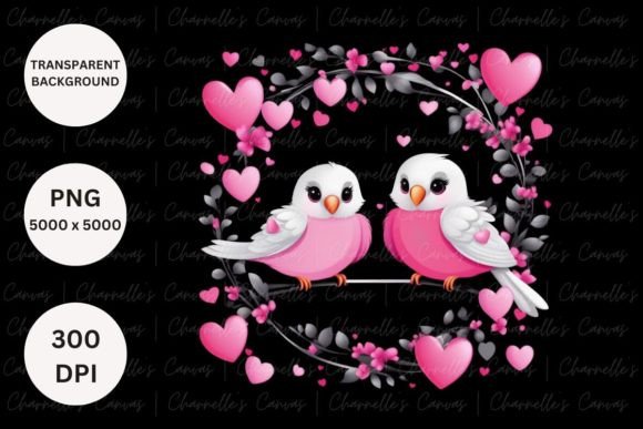 Download Valentine's Day - Love Birds PNG - Valentine Collection