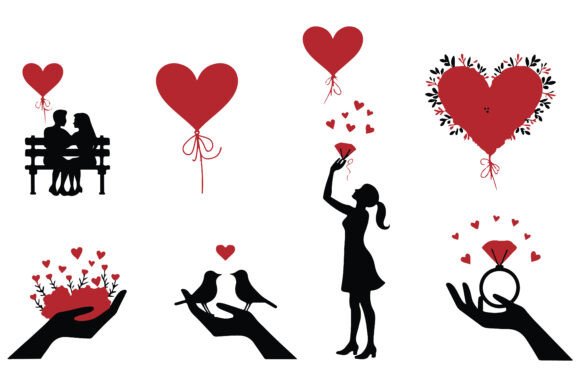 Download Valentine Vector Sets - Valentine Collection