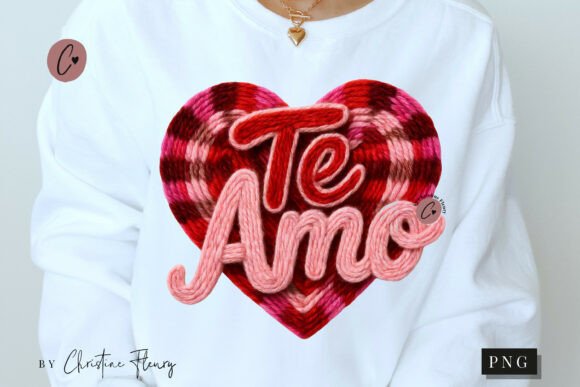 Download Te Amo Valentine Latch Hook PNG - Valentine Collection