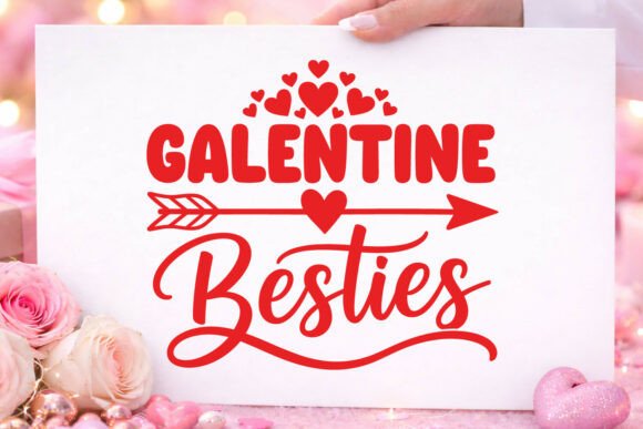 Download Galentine Besties SVG Valentine Design - Valentine Collection