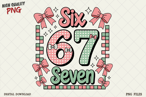 Download Trendy Six Seven 6 7 Valentines Day PNG - Valentine Collection