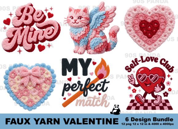 Download Valentine's Day Latch Hook Png Bundle - Valentine Collection