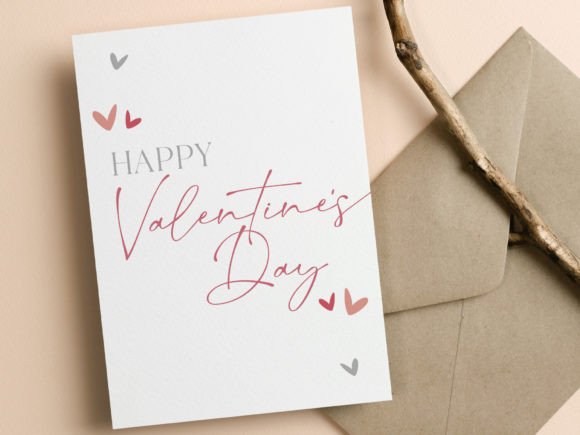 Download Valentine's Day Card Printable Hearts - Valentine Collection