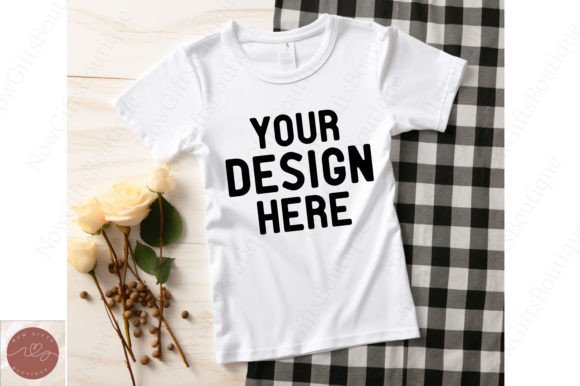 Download Bella 3001 Valentines T-Shirt Mockup 2 - Valentine Collection