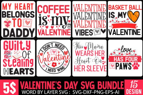 Download Valentine's Day SVG Bundle,Valentine SVG - Valentine Collection