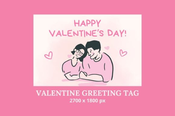 Download Pink Valentine Greeting Card Printable - Valentine Collection