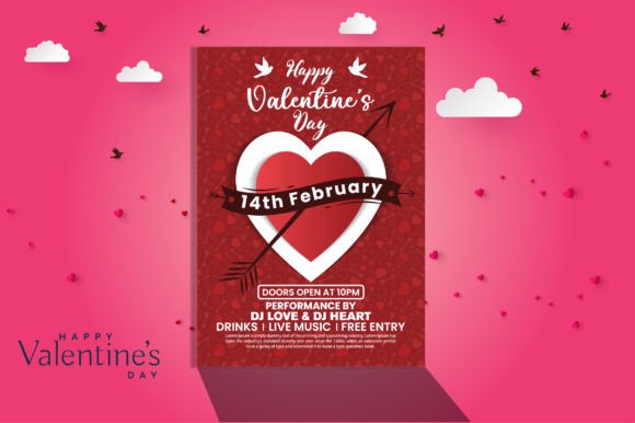 Download Valentines Day Party Template Design - Valentine Collection