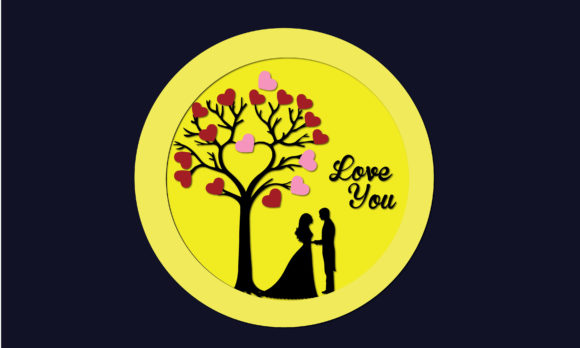 Download Happy Valentine's Day Papercut Design - Valentine Collection