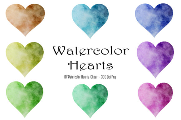 Download Watercolor Heart Clipart, Valentines Day - Valentine Collection