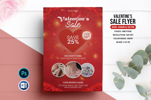 Download Valentine's Day Sale Flyer - Valentine Collection