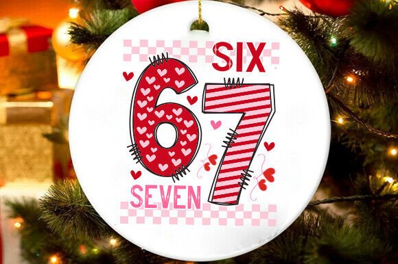 Download Six Seven 67 Valentine PNG, Funny Trendy - Valentine Collection