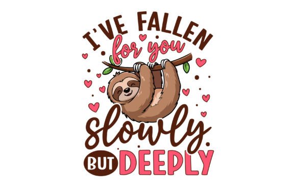 Download Sloth Valentine Graphic for Sloth Lovers - Valentine Collection