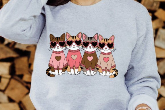 Download Valentine Cat, SVG Valentine Design - Valentine Collection