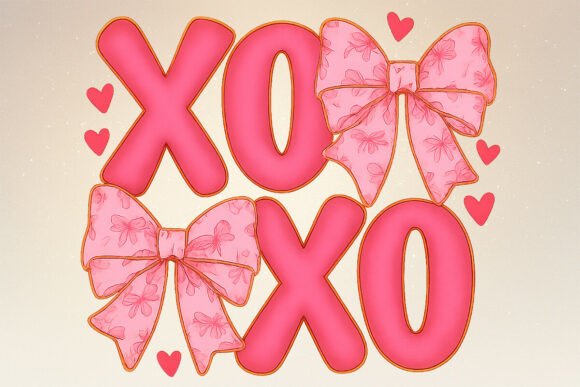 Download Coquette Valentine XOXO PNG - Valentine Collection
