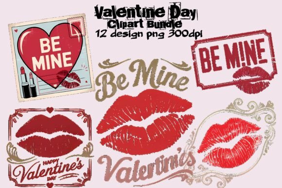 Download 💋 Valentine Day Clipart Bundle PNG | - Valentine Collection