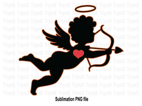 Download Cupid Heart Love Valentine's Sublimation - Valentine Collection