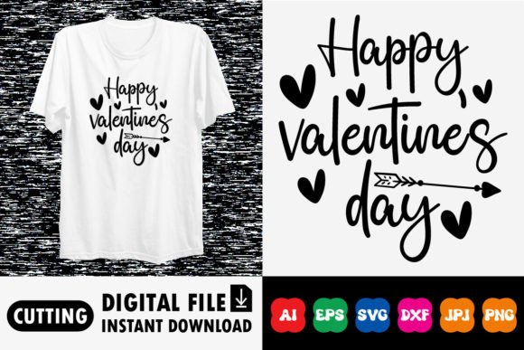 Download Happy Valentine’s Day Shirt Design - Valentine Collection