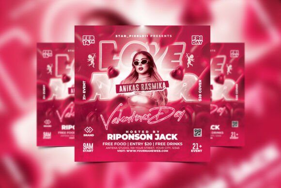 Download Valentines Day Flyer - Valentine Collection