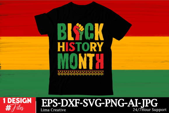 Download Black History Month T-shirt Design - Premium Resources
