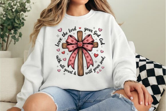 Download Coquette Valentine Jesus, Valentine Bow - Valentine Collection