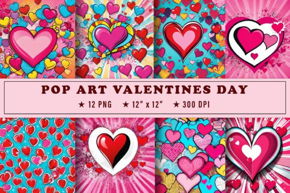 Download Pop Art Valentines Day Graphics - Valentine Collection