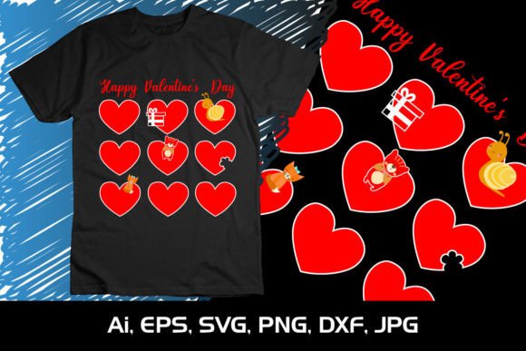 Download Happy Valentine's Day Shirt Print SVG - Valentine Collection