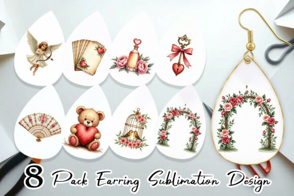 Download Vintage Valentine Earring Designs - Valentine Collection