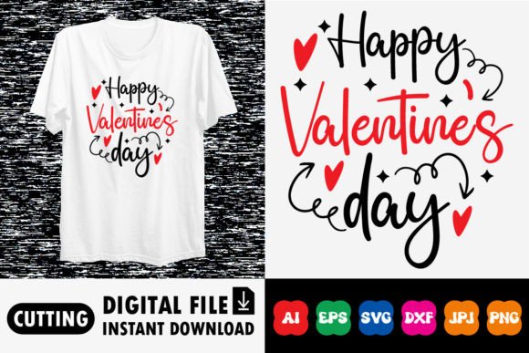 Download Happy Valentine’s Day Shirt Design - Valentine Collection