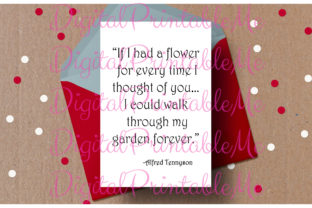 Download Quote Love Card Valentine's Flowers - Valentine Collection