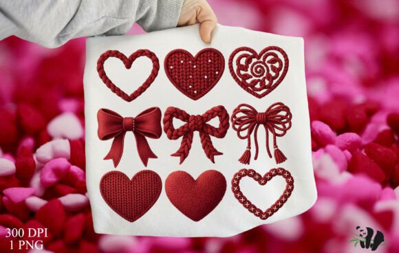 Download Faux Yarn Coquette Valentine PNG - Valentine Collection