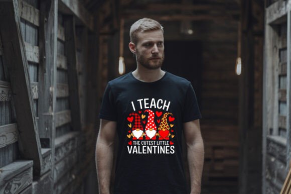 Download I Teach Valentine Gnome T-Shirt - Valentine Collection