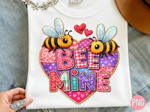 Download Bee Mine Valentines Day Heart Bow PNG - Valentine Collection