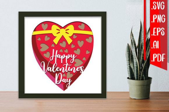Download Valentine Layered Papercut Svg Eps Png - Valentine Collection