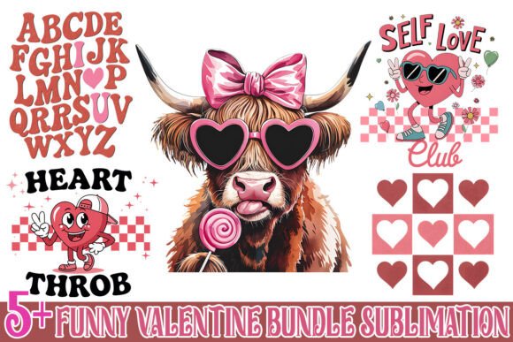 Download Funny Valentine Bundle Sublimation - Valentine Collection