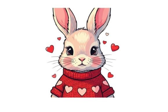 Download Bunny Festive Valentine Dress - Valentine Collection