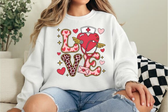 Download Nurse Valentine PNG, Nursing RN Nurse - Valentine Collection