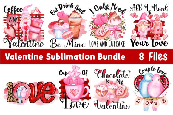 Download Valentine Sublimation Bundle PNG - Valentine Collection