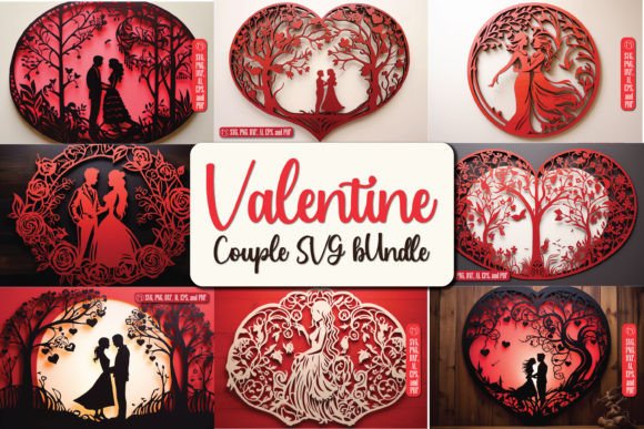 Download Cricut Valentine Laser Cut SVG Bundle - Valentine Collection