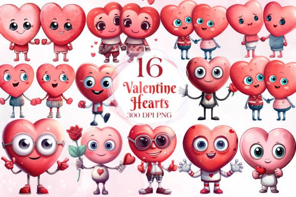 Download Funny Valentine's Day Heart Clipart - Valentine Collection