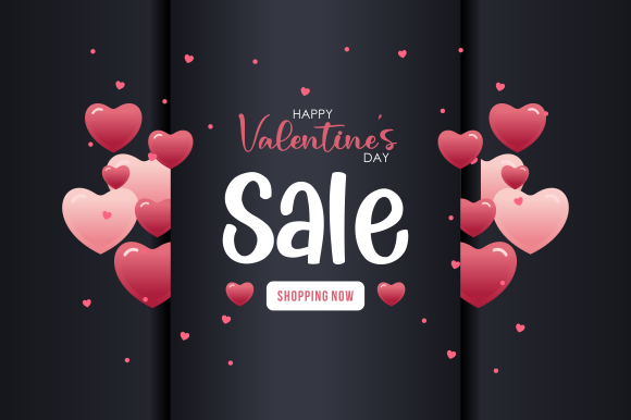 Download Valentine's Day Sale Banner - Valentine Collection