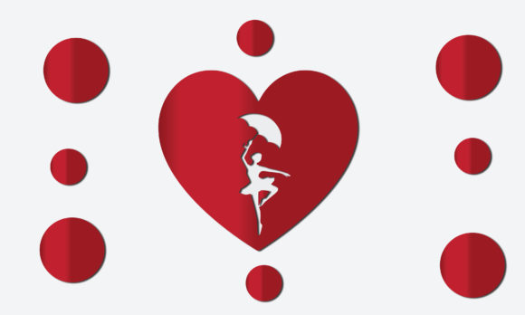 Download Valentine's Day Dance Paper Cut&nbsp; - Valentine Collection