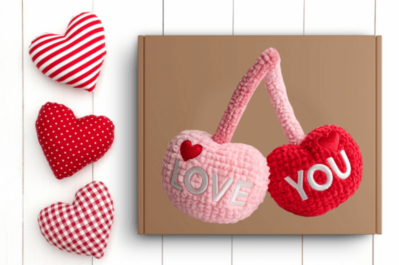 Download Latch Hook Yarn Valentine PNG Design - Valentine Collection