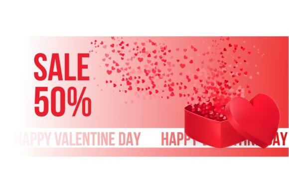 Download Sale, Happy Valentine Day Lettering and - Valentine Collection