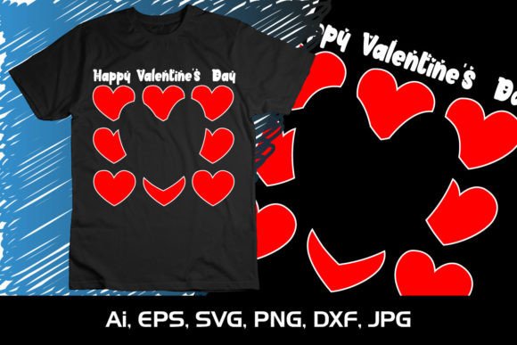 Download Happy Valentine's Day Shirt Print SVG - Valentine Collection