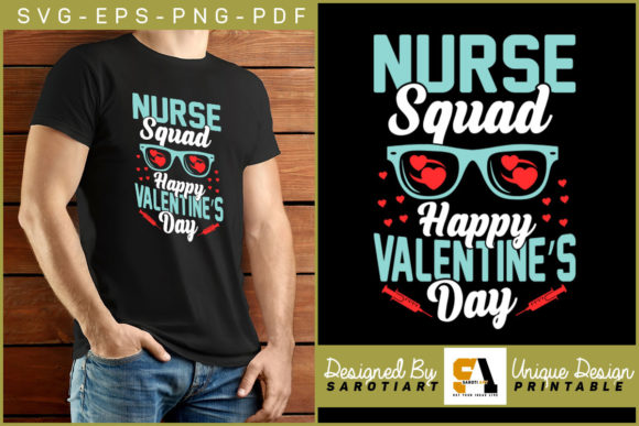 Download Nurse Squad Happy Valentine's Day Shirt - Valentine Collection
