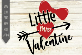 Download Little Miss Valentine. Shirt Design - Valentine Collection