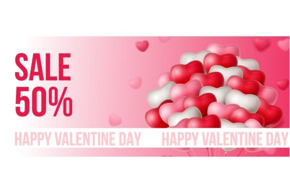 Download Sale, Happy Valentine Day Lettering and - Valentine Collection